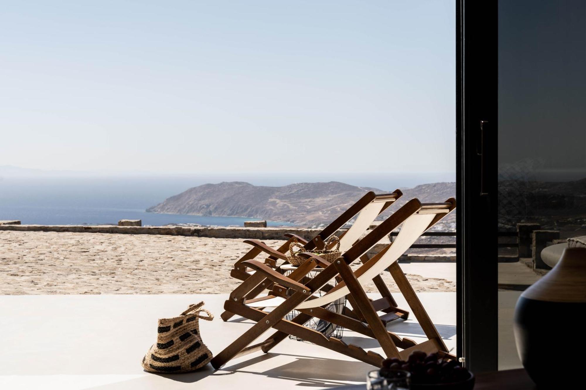 Makani Suites Áno Merá Kültér fotó