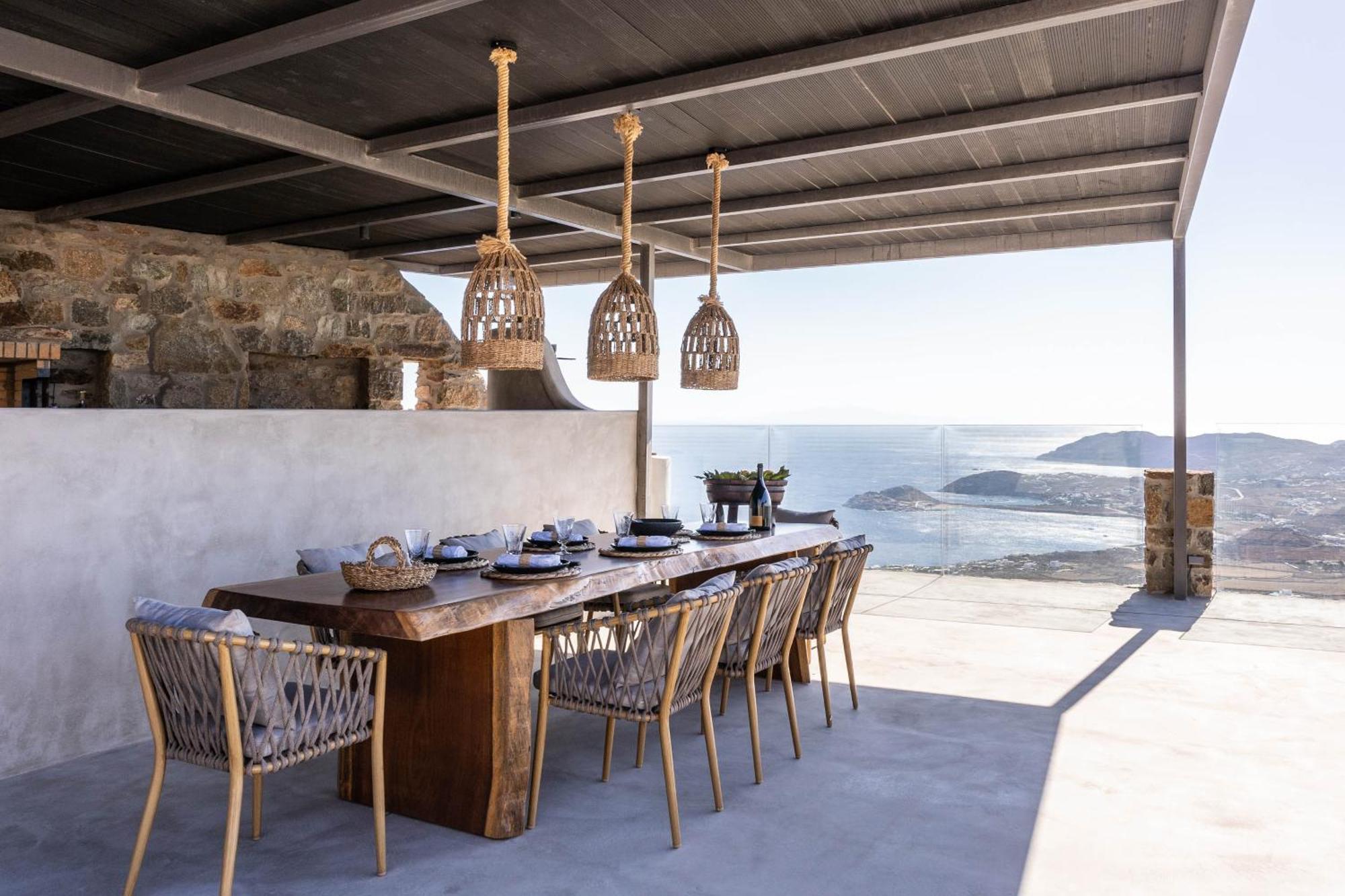 Makani Suites Áno Merá Kültér fotó