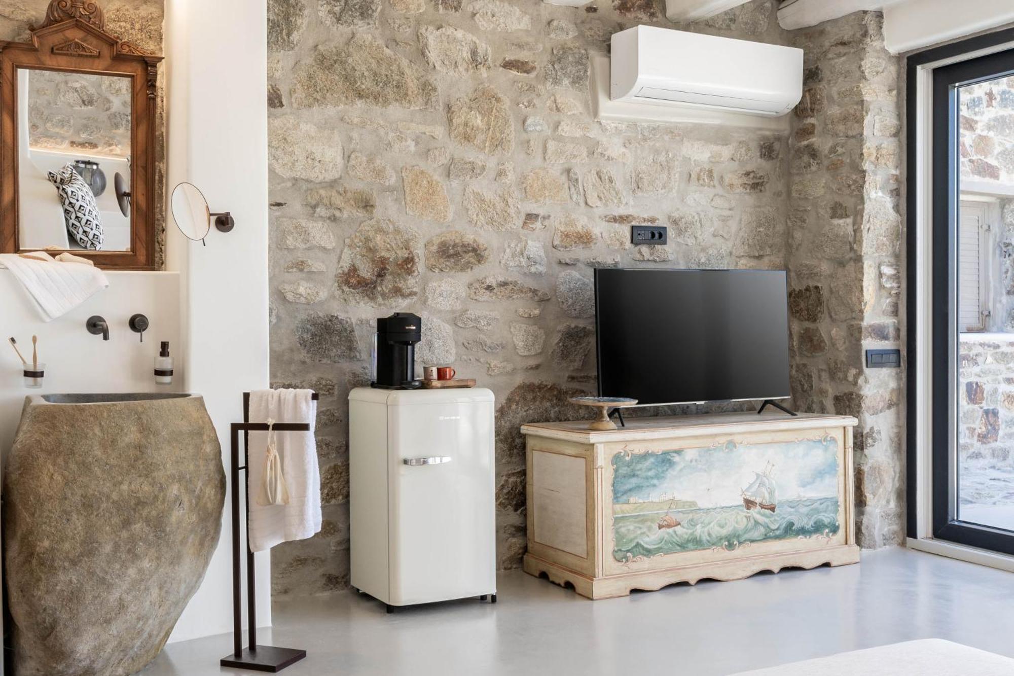Makani Suites Áno Merá Kültér fotó