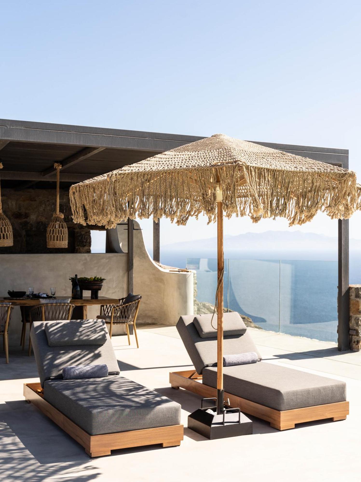 Makani Suites Áno Merá Kültér fotó
