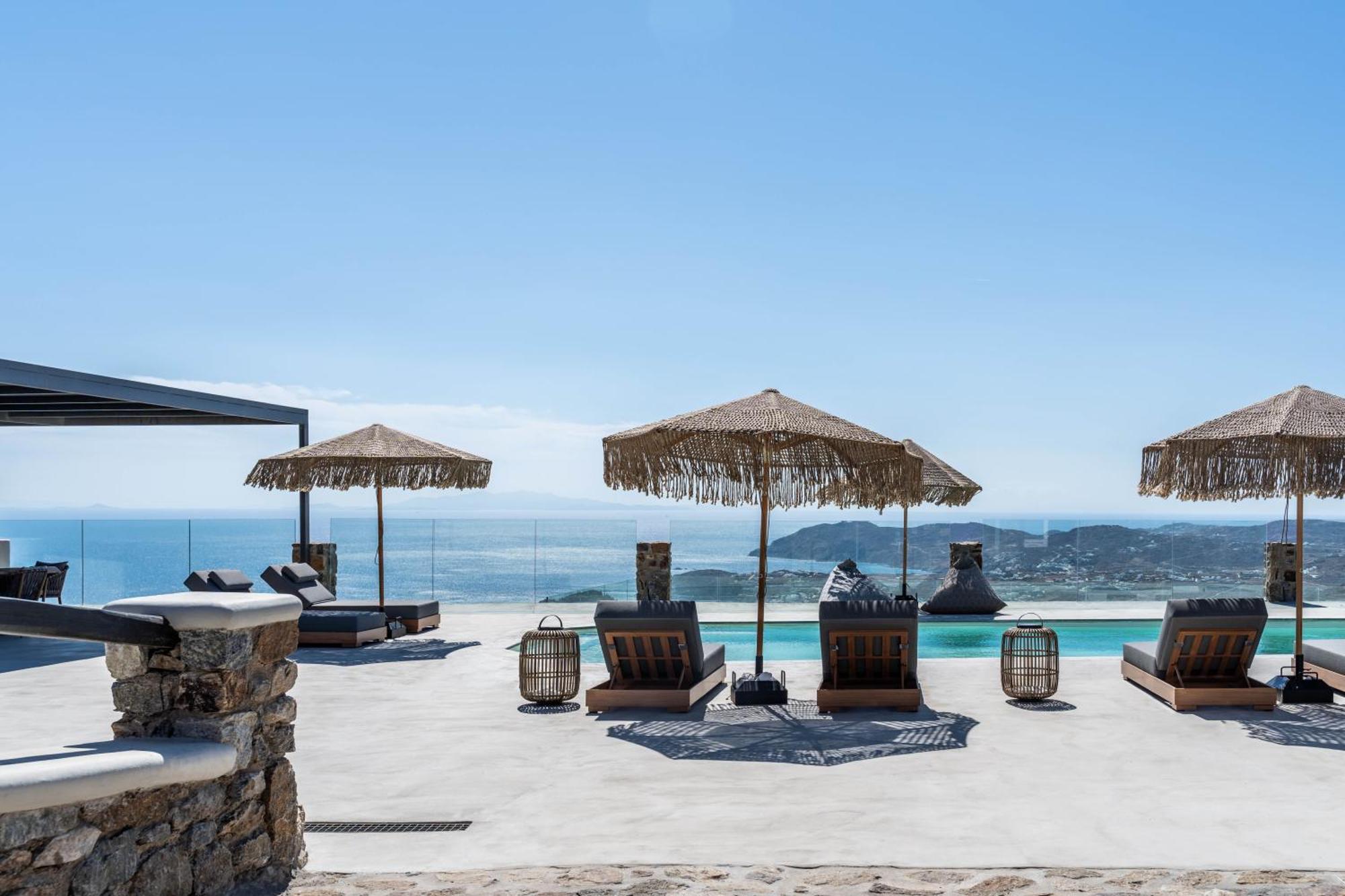 Makani Suites Áno Merá Kültér fotó