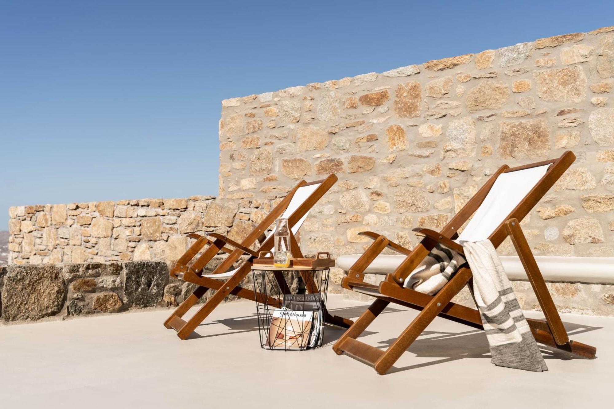 Makani Suites Áno Merá Kültér fotó