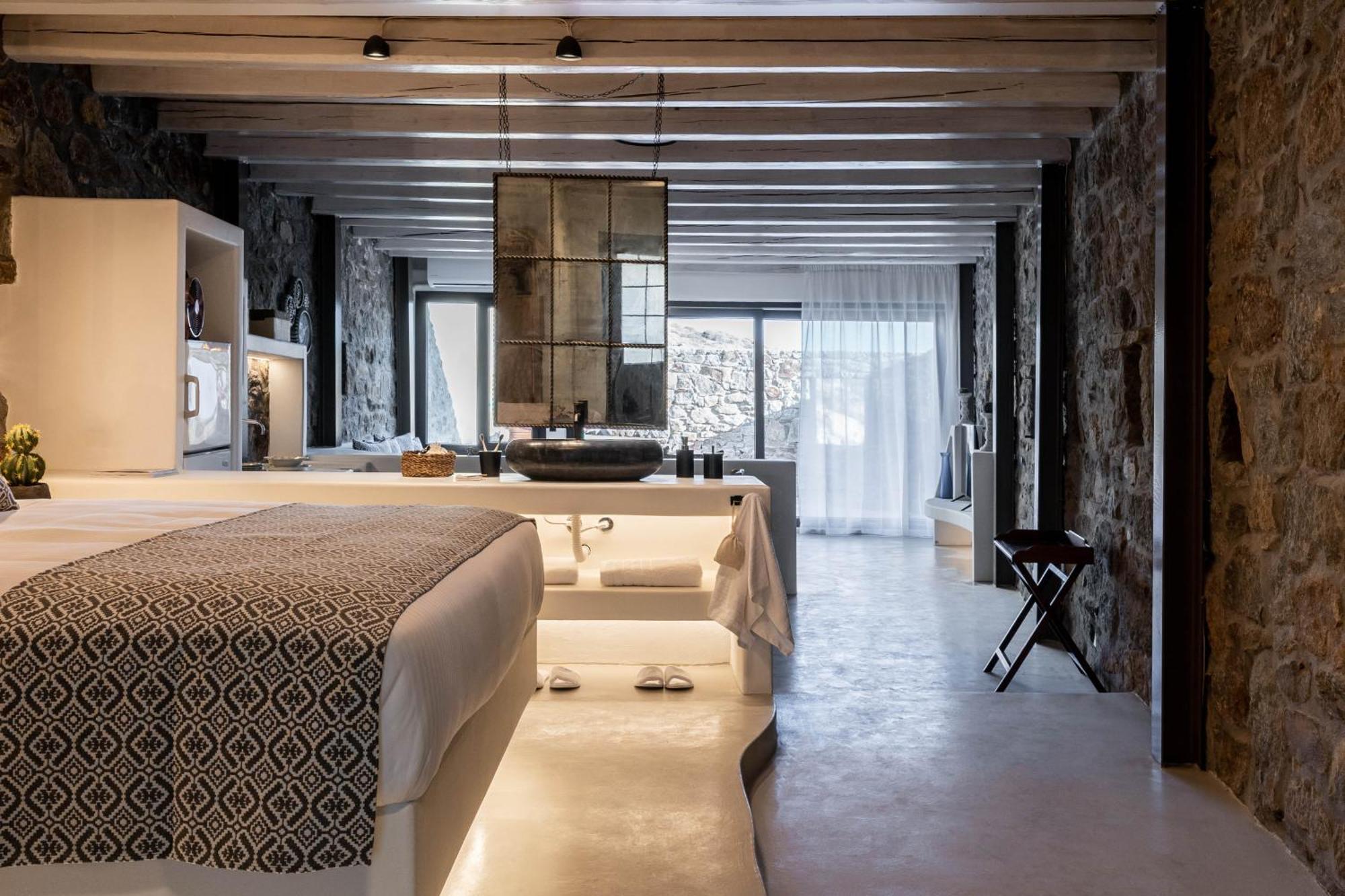 Makani Suites Áno Merá Kültér fotó