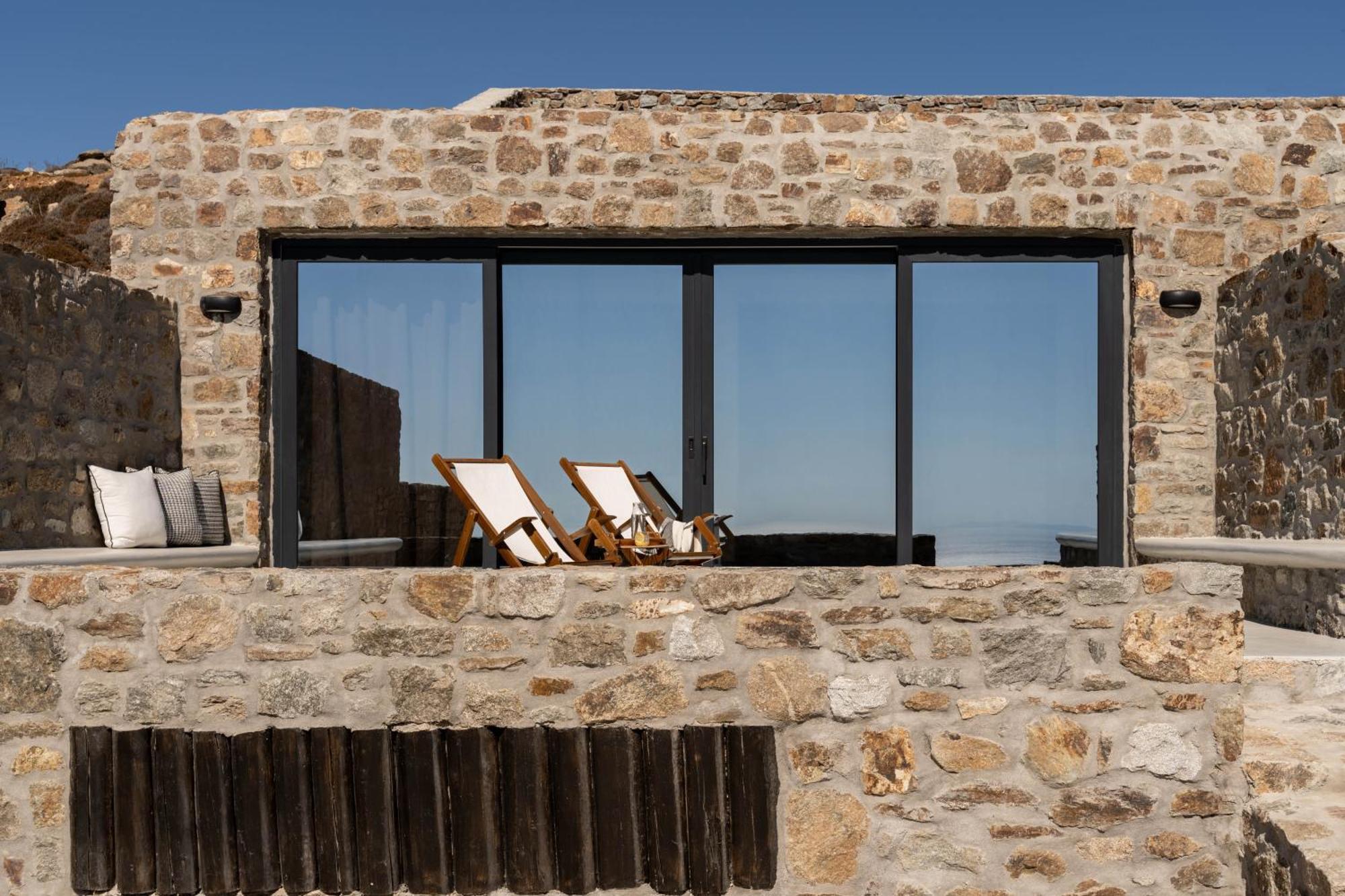 Makani Suites Áno Merá Kültér fotó