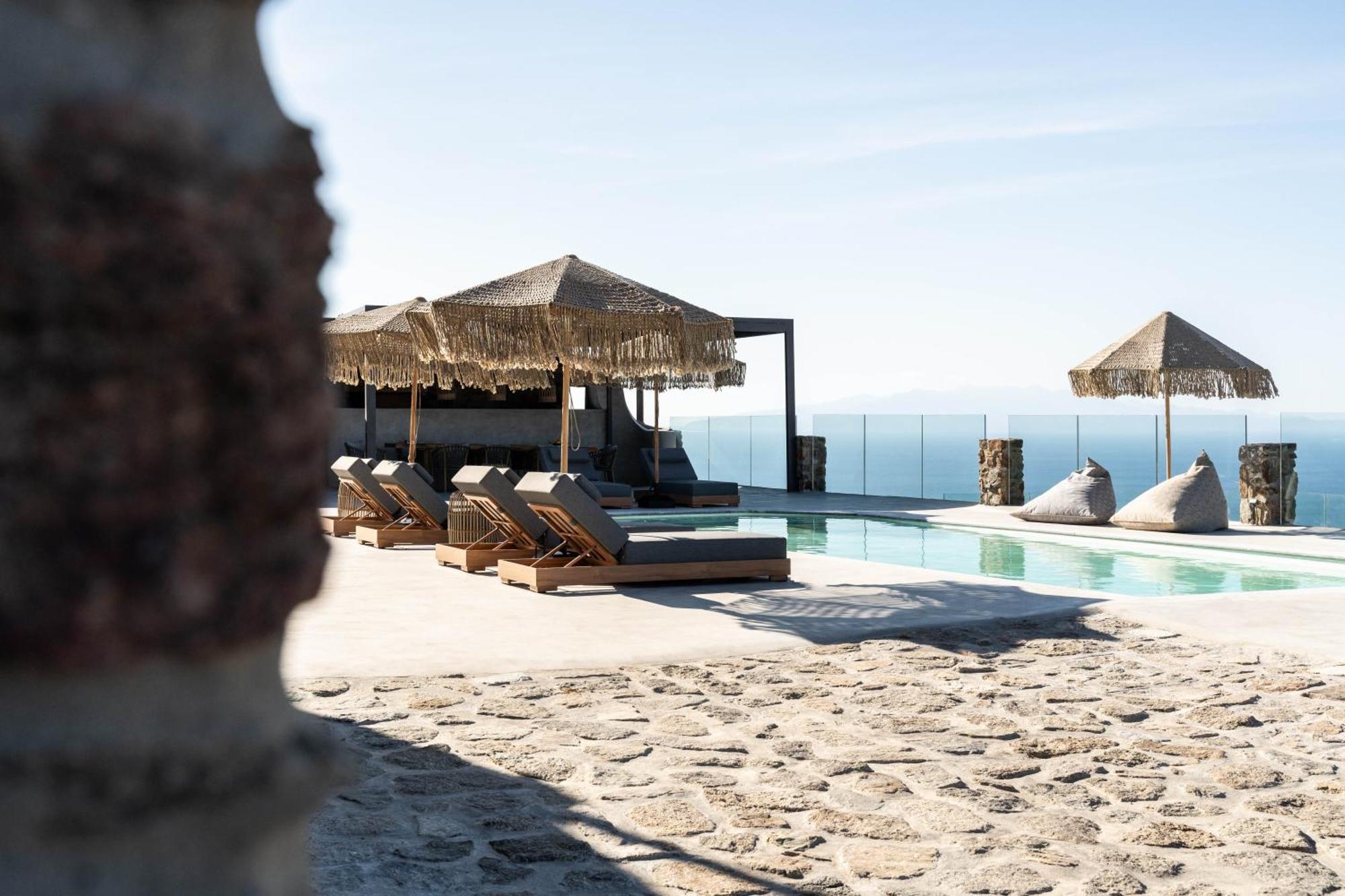 Makani Suites Áno Merá Kültér fotó